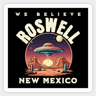 Roswell UFO Sticker